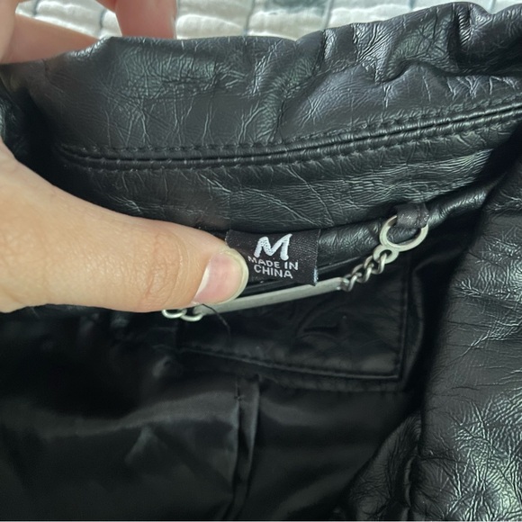 L2 Faux Leather Jacket - Picture 12 of 12